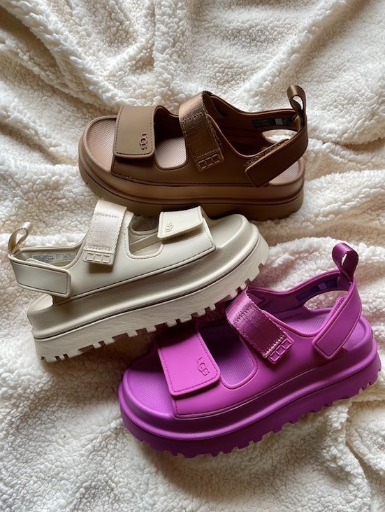 סנדלי האג | כפכפי האג UGG GoldenGlow Sandal Mangosteen