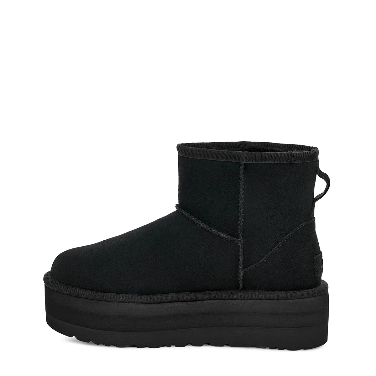 UGG CLASSIC PLATFORM BLACK