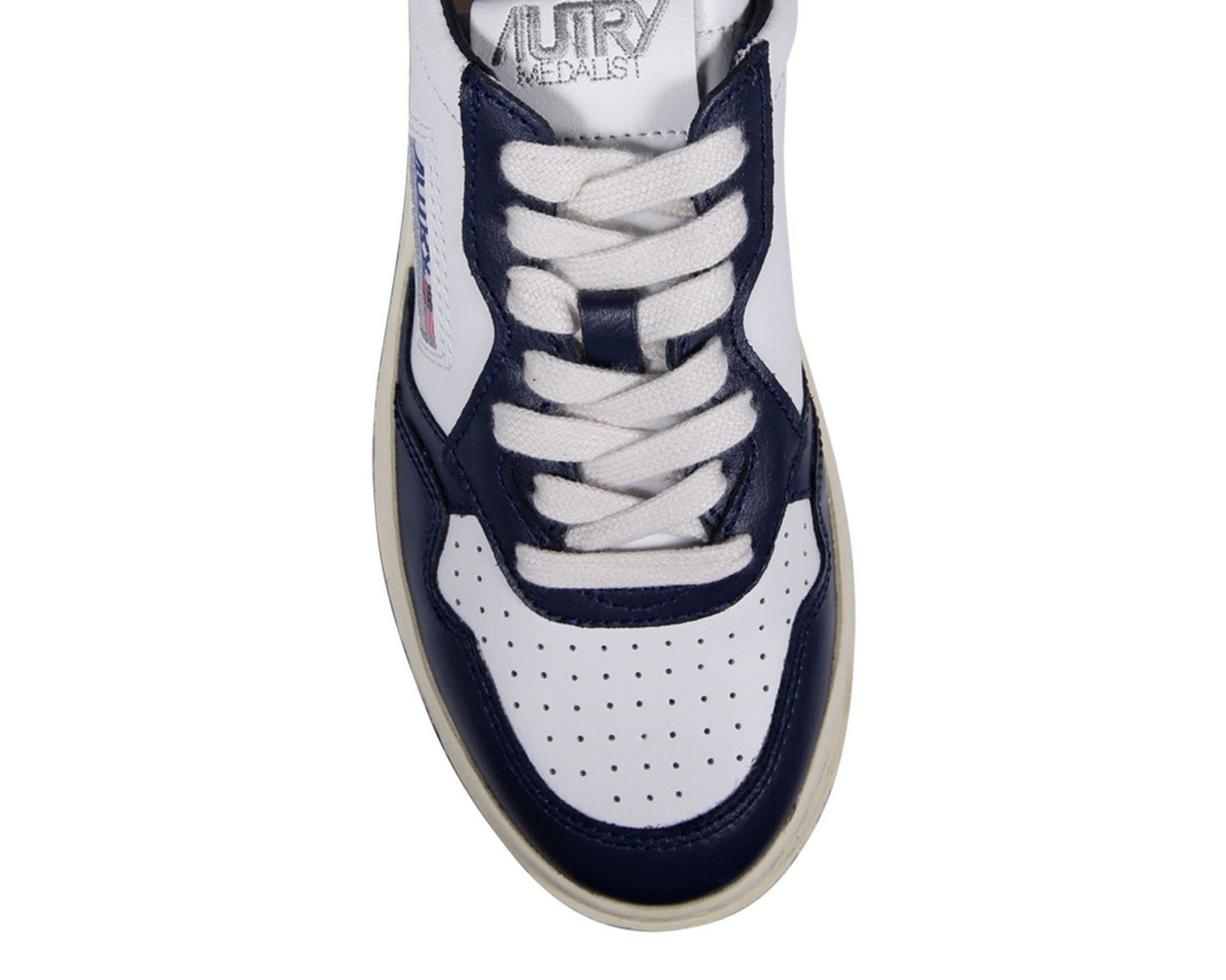 Autry Medalist Bicolor Low-Top Sneakers