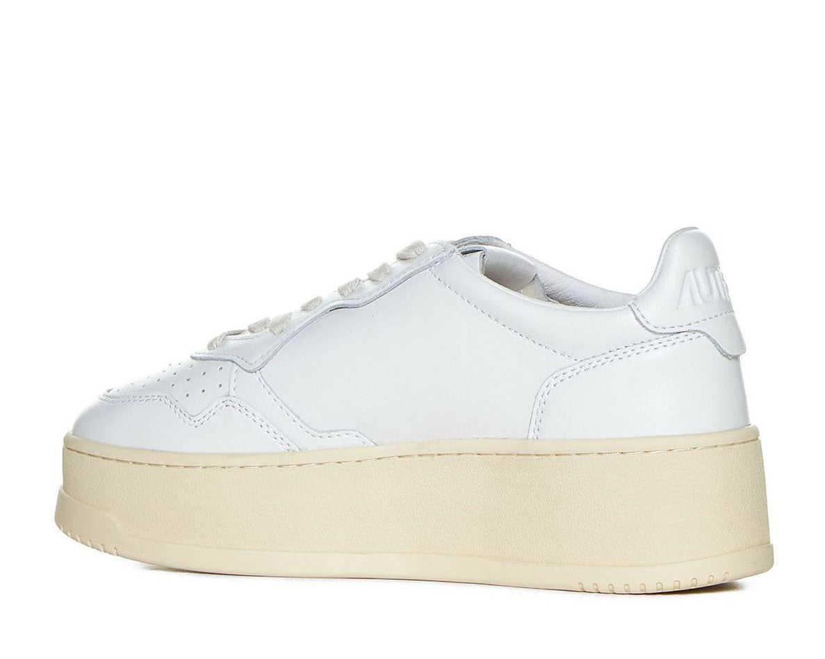 Autry Medalist Logo Embroidered Platform Sneakers