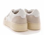 Autry Medalist Low White Suede