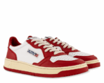 Autry Medalist Low Sneakers White Red