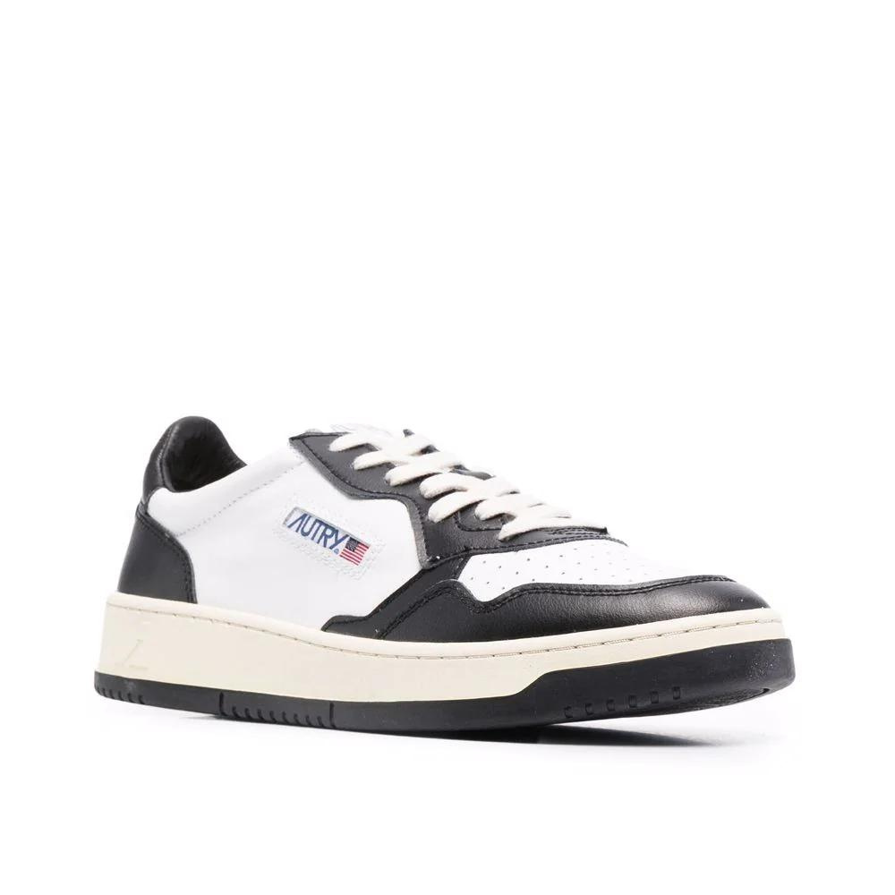 נעלי Autry Medalist Low Sneakers Black white Toe