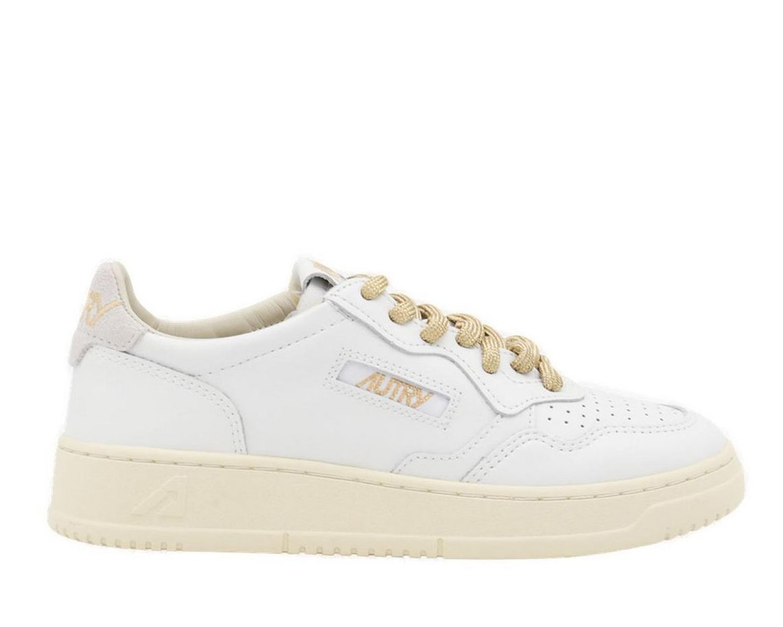 Autry Medalist Lace-Up Sneakers