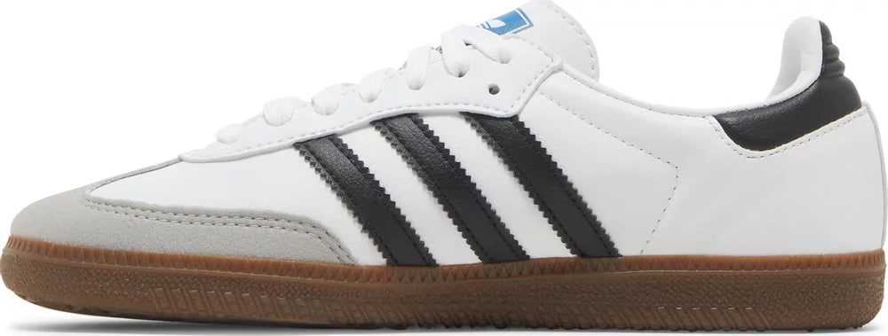 Samba Vegan – White Black Gum
