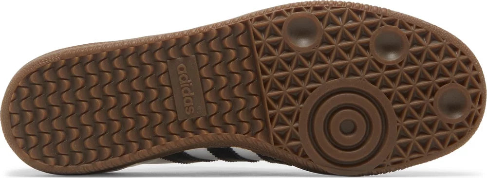 Samba Vegan – White Black Gum