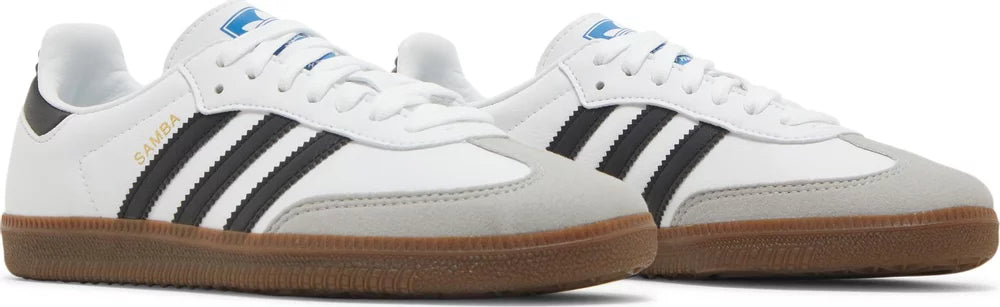 Samba Vegan – White Black Gum