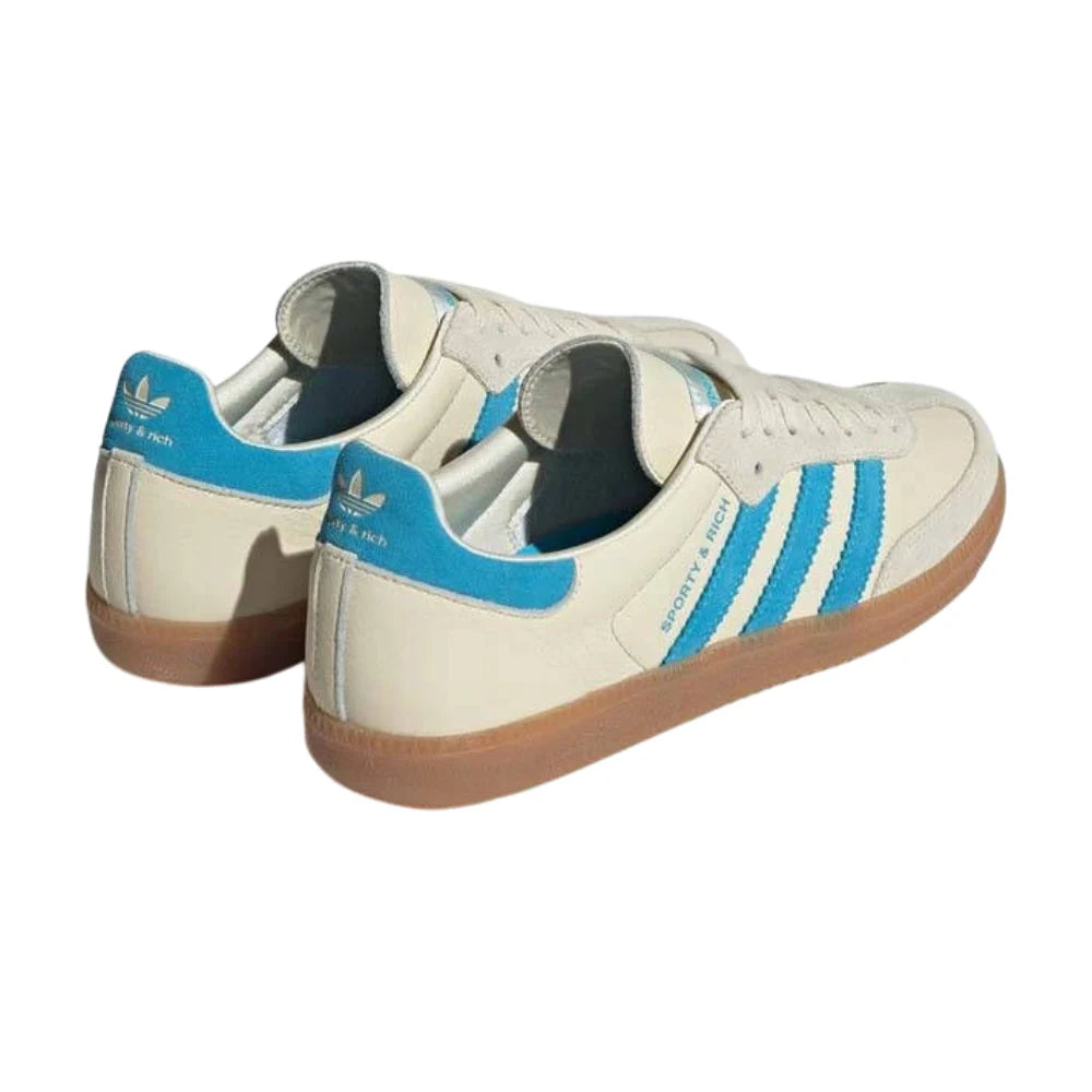 נעלי אדידס סמבה | Adidas x Sporty & Rich Cream Blue