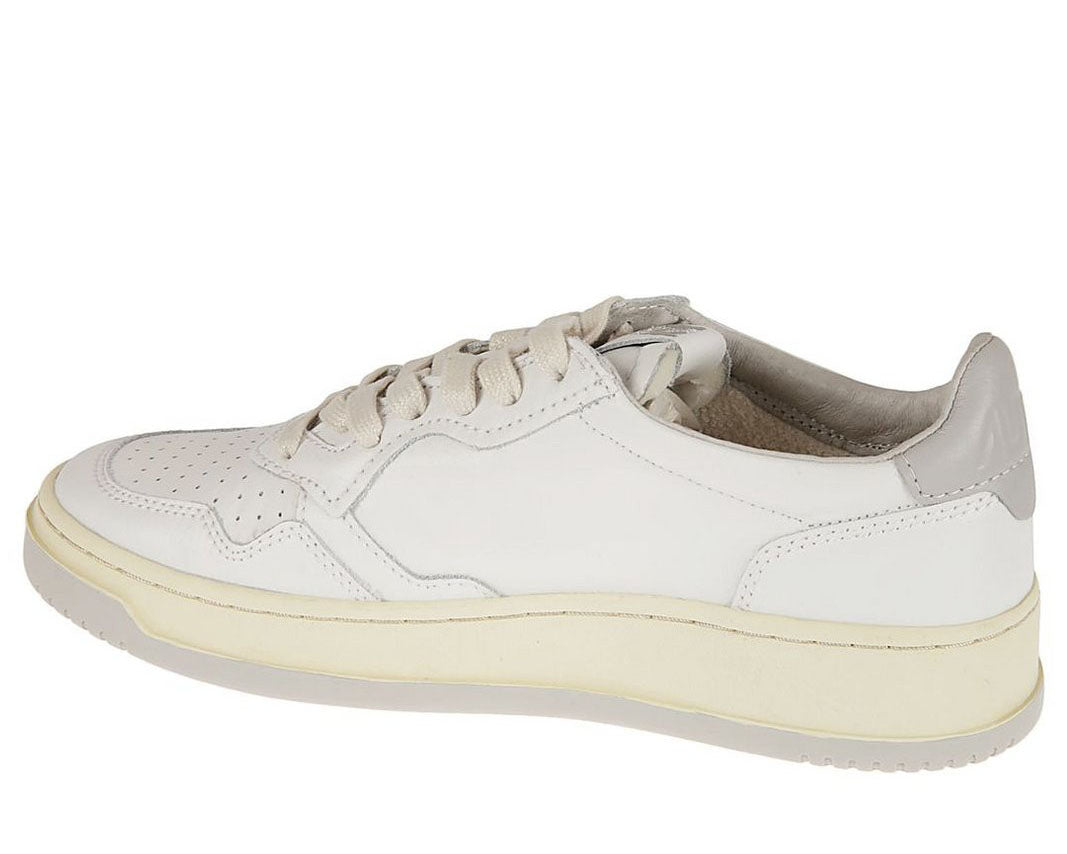 Autry Logo-Patch Lace-Up Sneakers