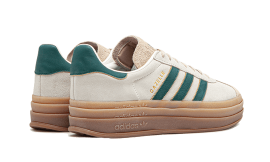 נעלי אדידס גאזל | Adidas Gazelle Bold Magic Beige Collegiate Green