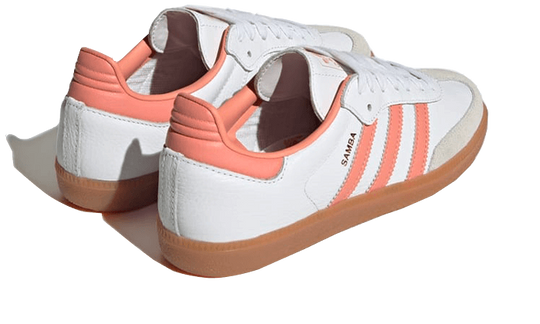 נעלי אדידס סמבה | Adidas Samba OG White Wonder Clay Gum