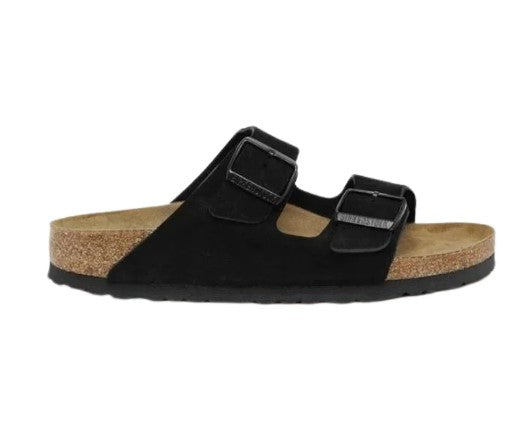 כפכפי בירקנשטוק | Birkenstock Arizona Suede Black