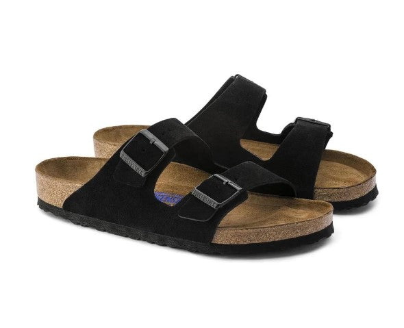 כפכפי בירקנשטוק | Birkenstock Arizona Suede Black