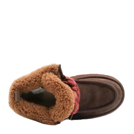 נעל מגף של האג בצבע חום כהה – UGG Funkarra Cabin Cuff