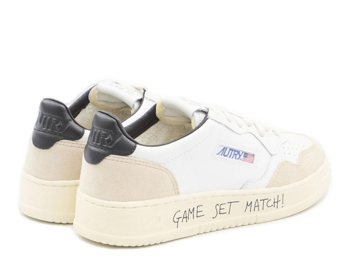 Autry Medalist Bicolor Low-Top Sneakers
