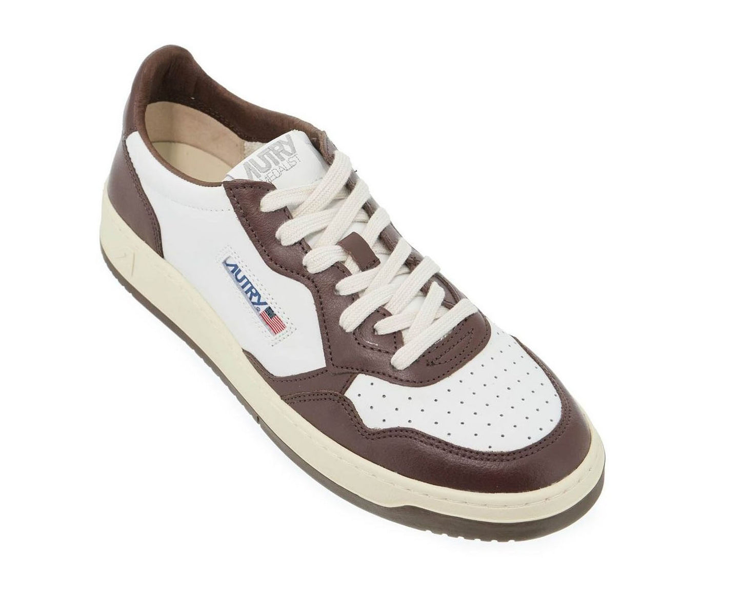 Autry Medalist Bicolor Low-Top Sneakers