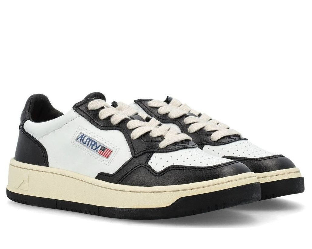 Autry Medalist Bicolor Low-Top Sneakers