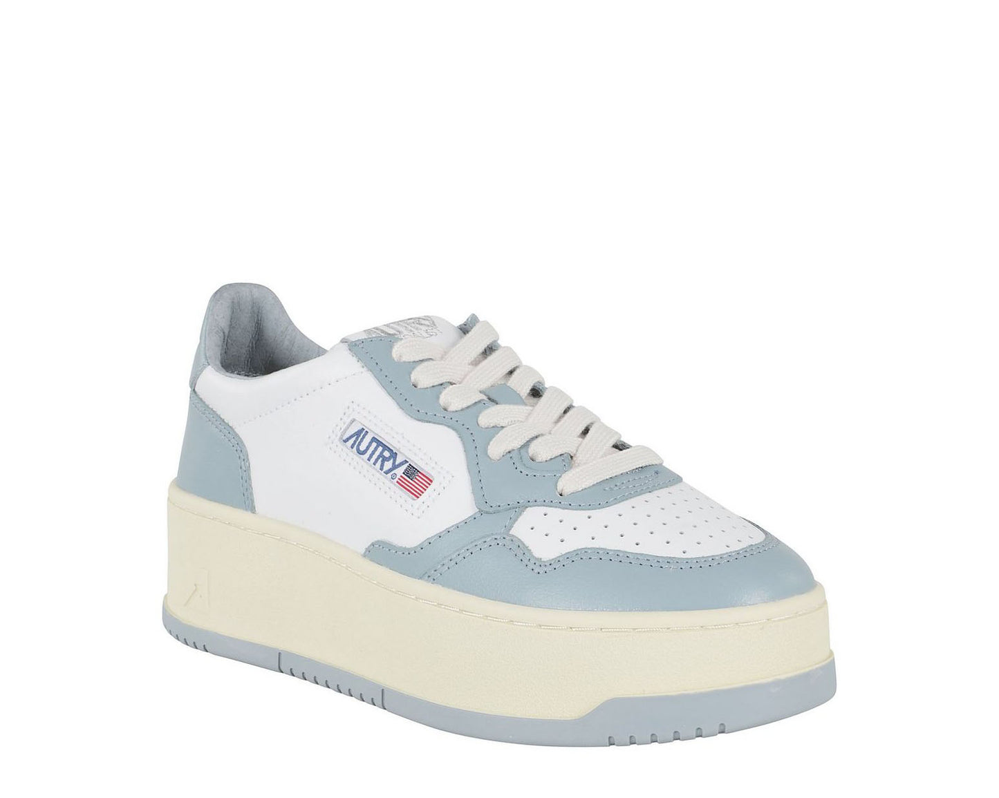 Autry Medalist Platform Lace-Up Sneakers
