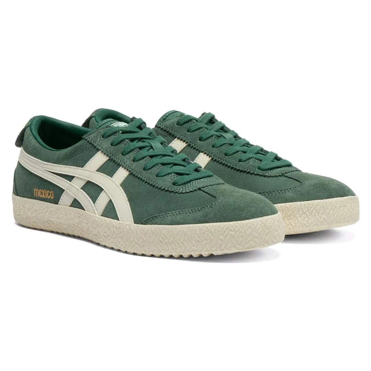 נעלי אוניטסוקה טייגר | Onitsuka Tiger MEXICO 66 DELEGATION Pine Green Cream
