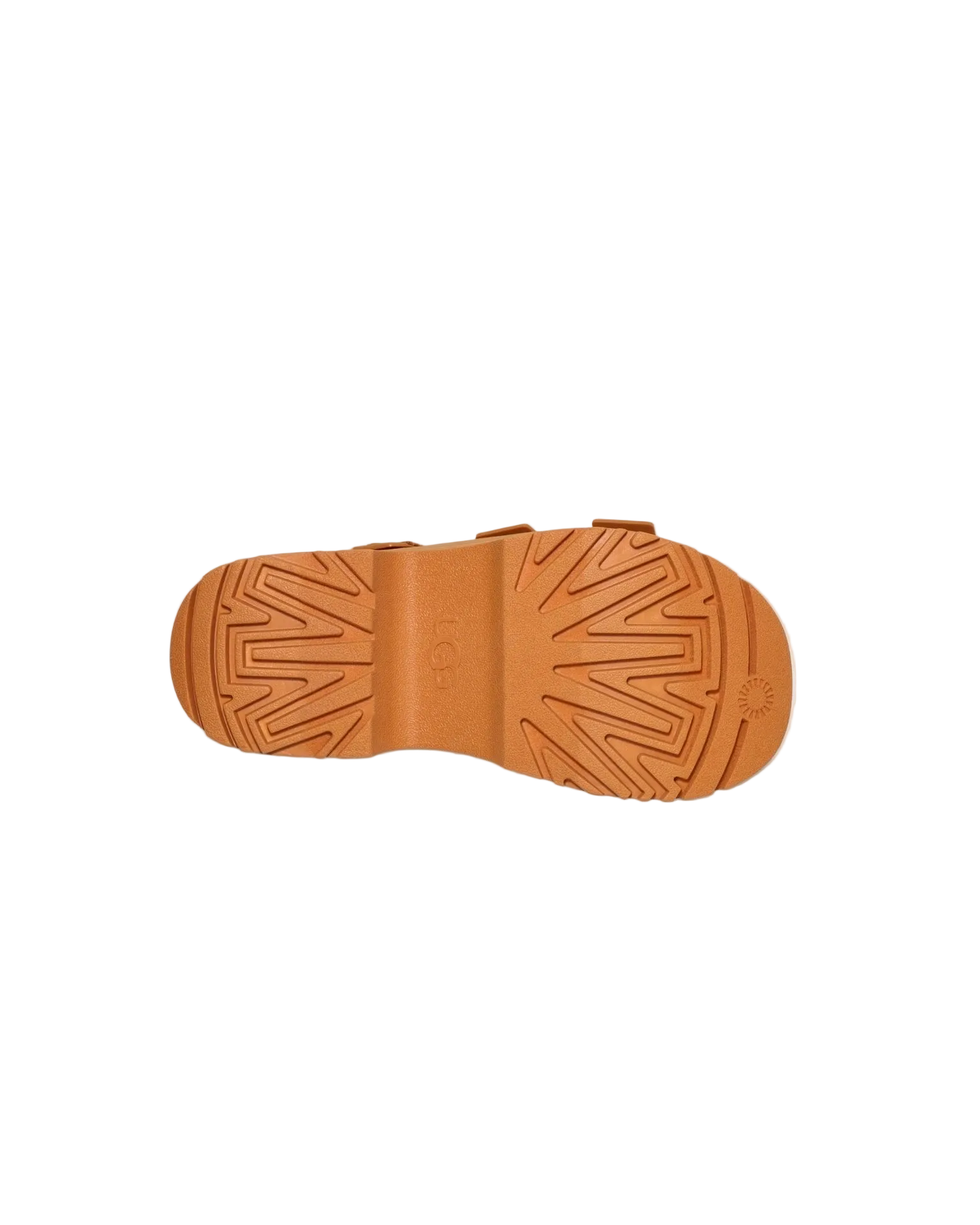 UGG GoldenRise Platform Sandals Dark Apricot