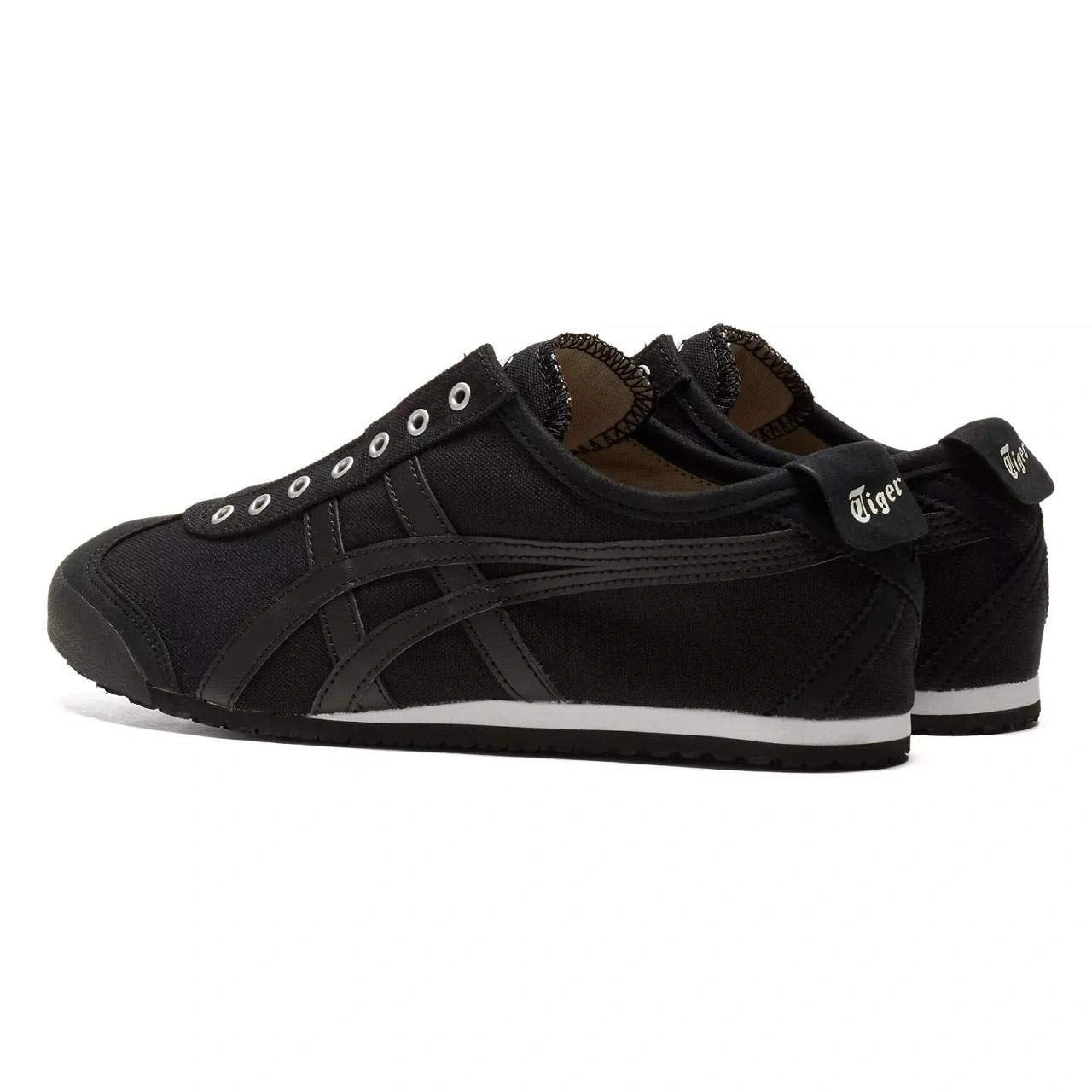 נעלי אוניטסוקה טייגר | Onitsuka Tiger MEXICO 66 SLIP-ON Black