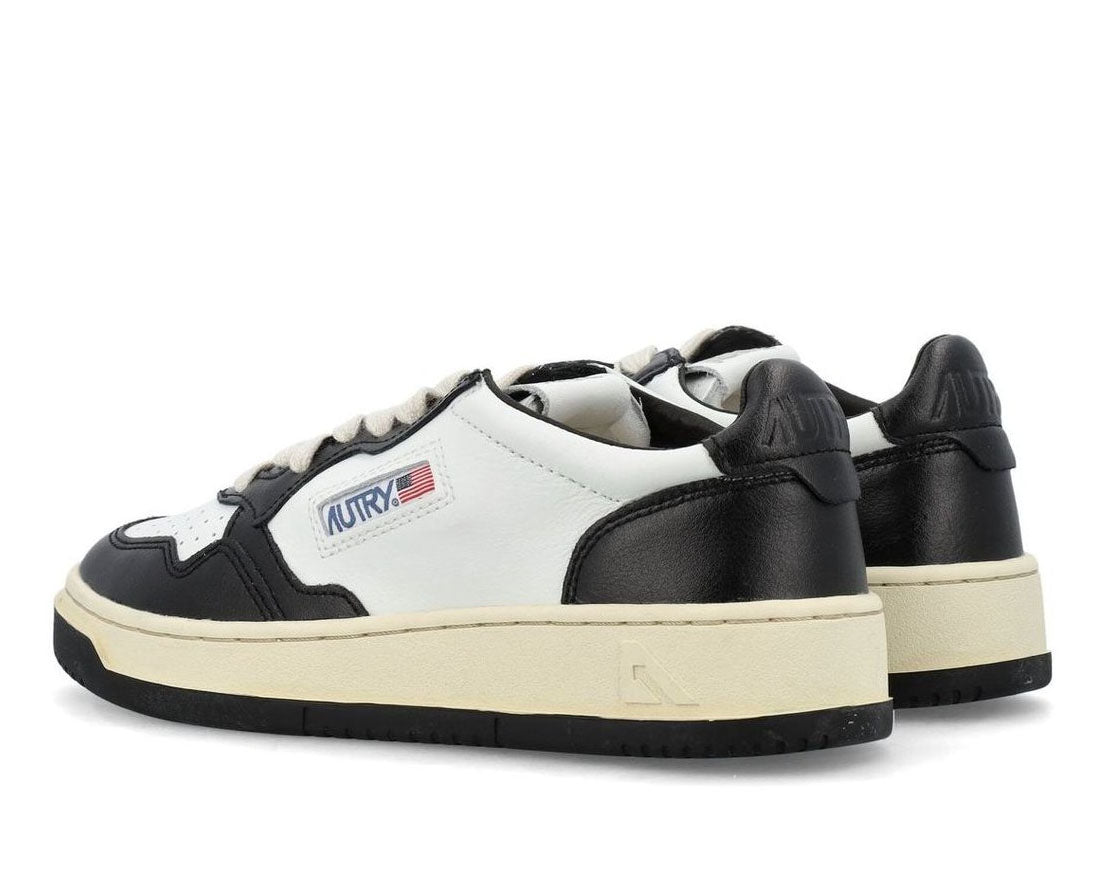 Autry Medalist Bicolor Low-Top Sneakers