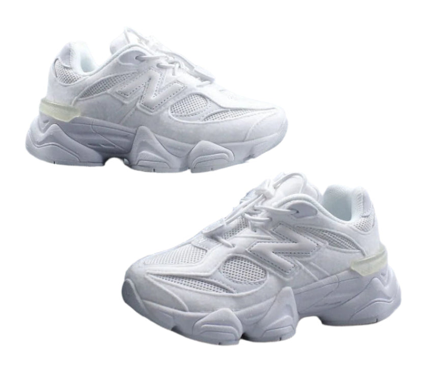 New Balance 9060 Kids Triple White | ניו באלאנס ילדים