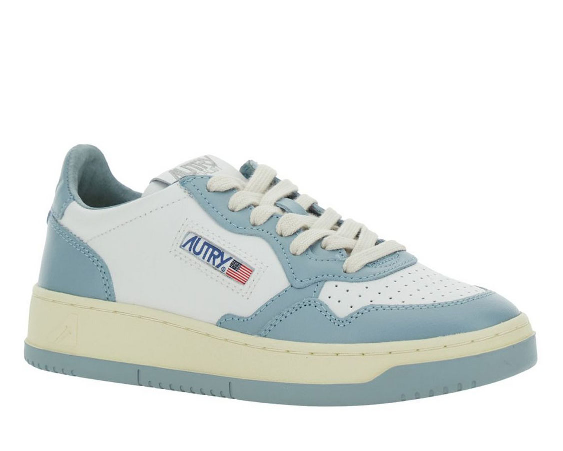 Autry Medalist Bicolor Low-Top Sneakers