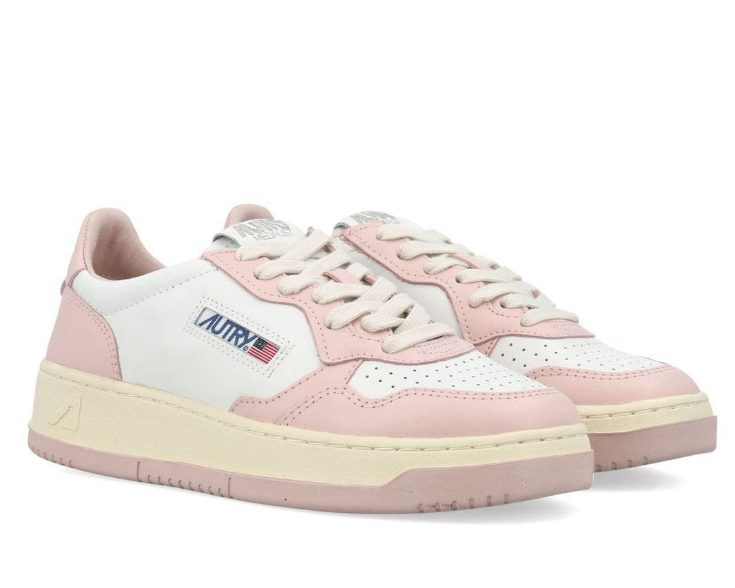 Autry Medalist Bicolor Low-Top Sneakers