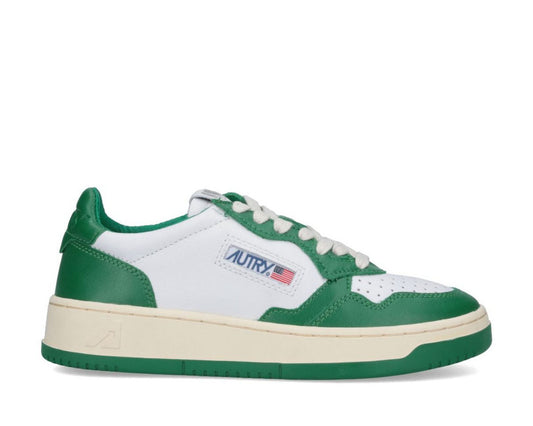 Autry Medalist Bicolor Low-Top Sneakers
