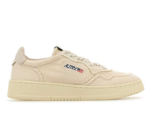 Autry Medalist Denim Lace-Up Sneakers