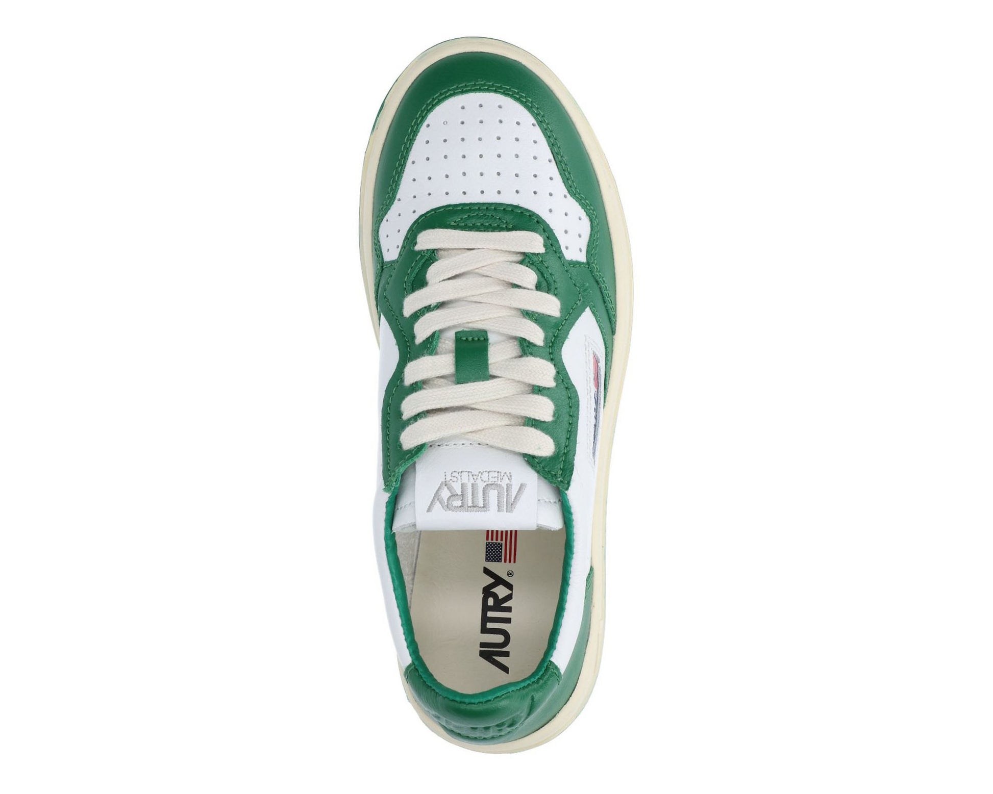 Autry Medalist Bicolor Low-Top Sneakers