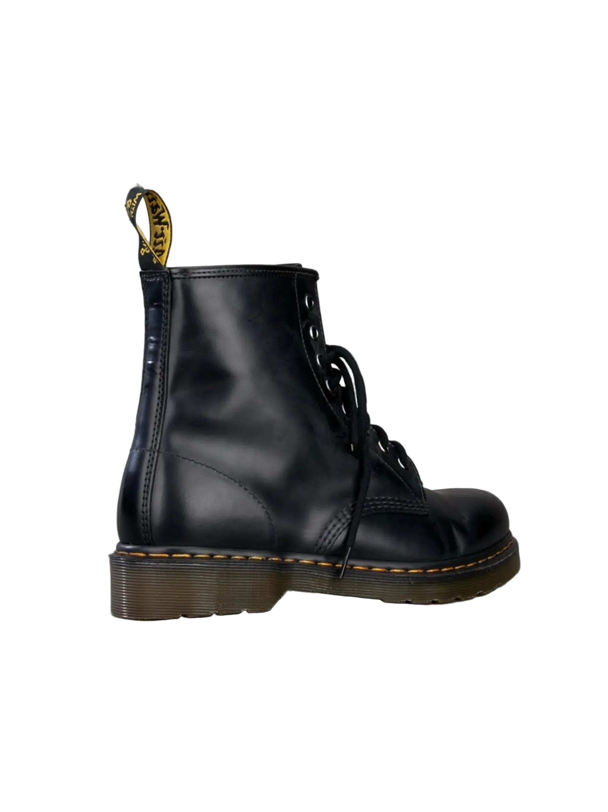 Dr. Martens Lace Up Black Leather Boots