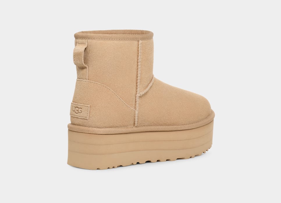 נעלי האג | מגפי האג Ugg Classic Ultra Platform Mustard Seed