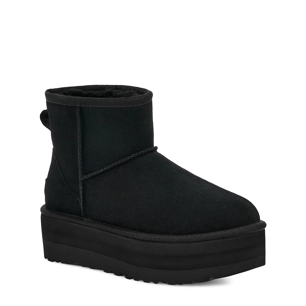 UGG CLASSIC PLATFORM BLACK