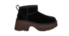 נעלי האג | מגפי האג פלטפורמה עקב UGG Women's Classic Ultra Mini New Heights Black