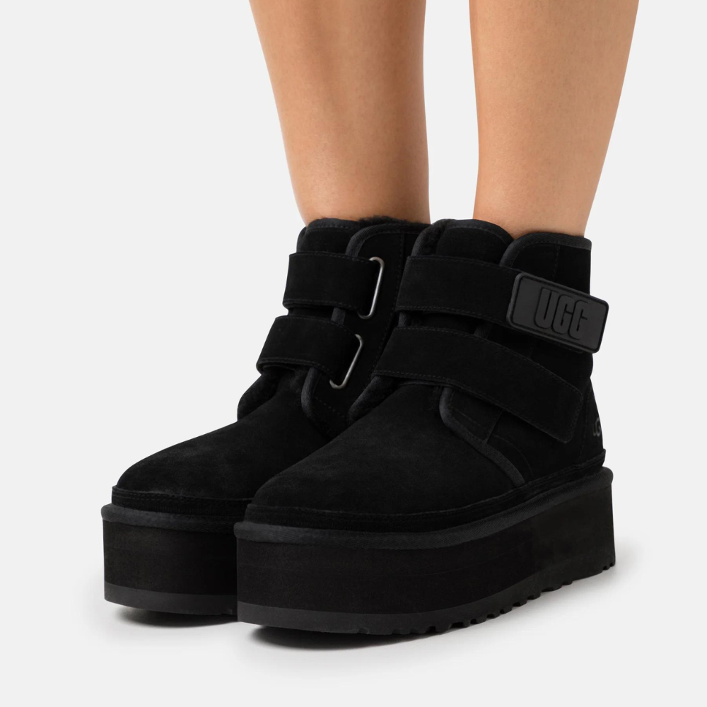 נעלי האג | מגפי האג UGG Platform Chukka Black