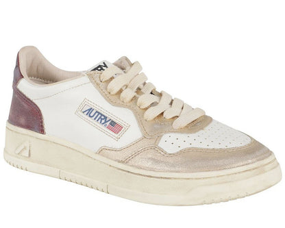 Autry Medalist Lace-Up Sneakers