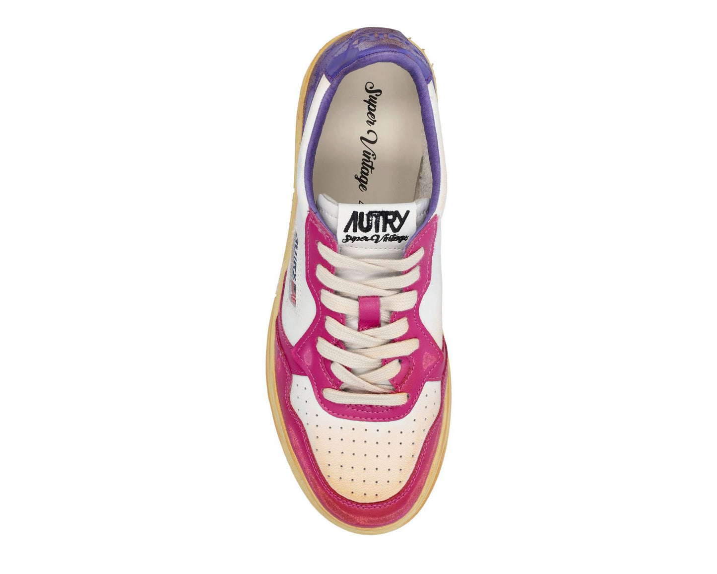 Autry Medalist Super Vintage Low-Top Sneakers