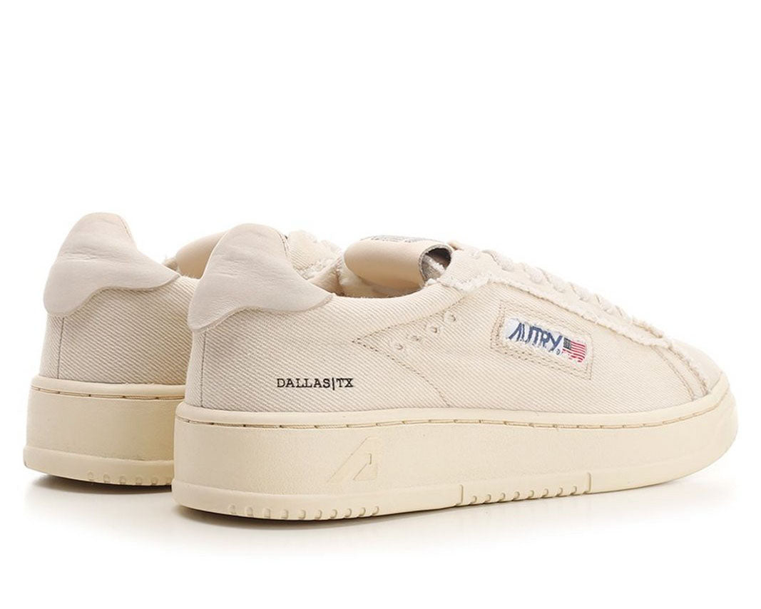 Autry Dallas Distressed Lace-Up Sneakers
