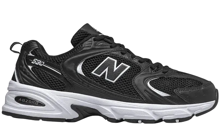 נעלי ניו באלאנס | New Balance 530 Retro Black White