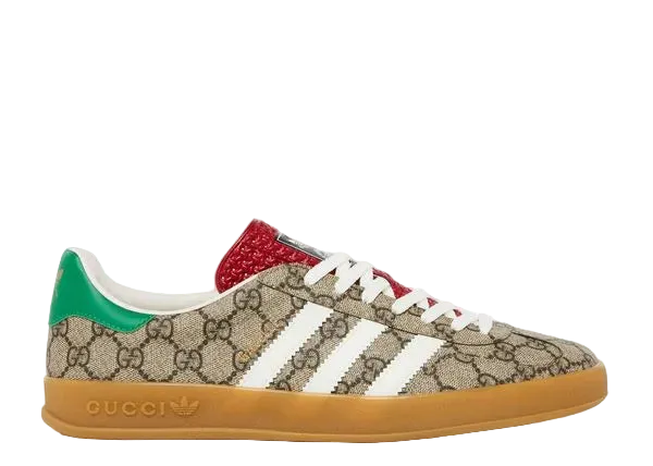 Adidas X Gucci Gazelle Beige Gg Monogram