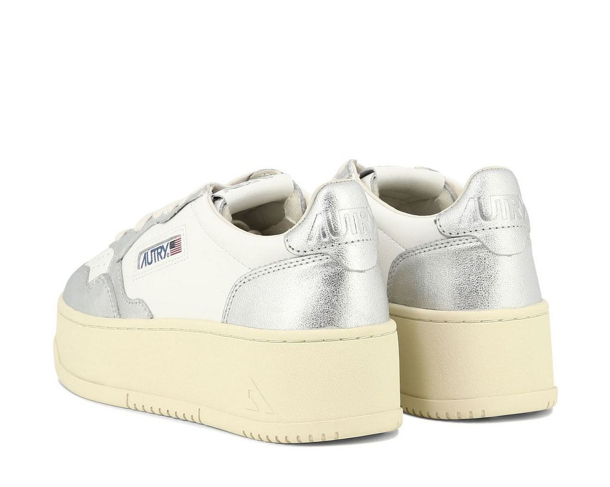 Autry Medalist Logo Embroidered Platform Sneakers