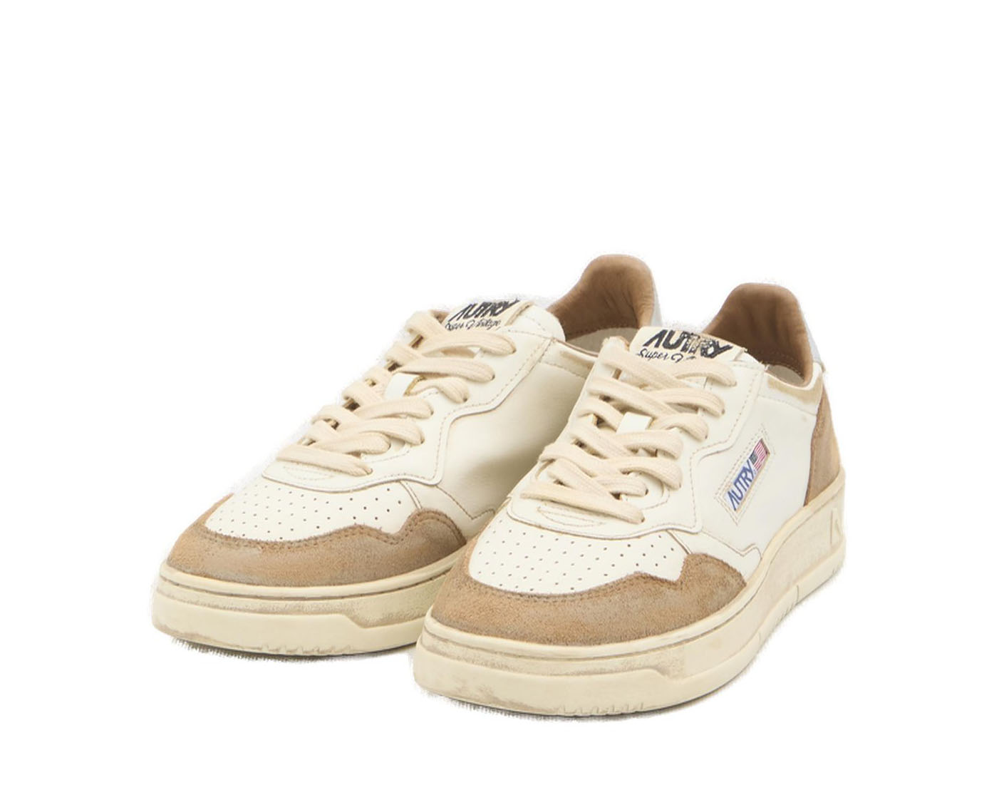 Autry Super Vintage Lace-Up Sneakers