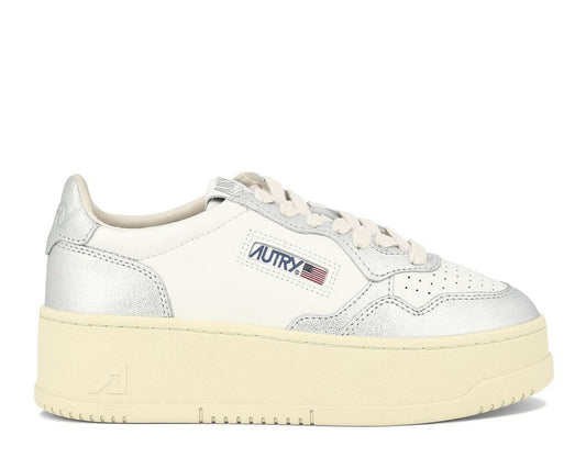 Autry Medalist Logo Embroidered Platform Sneakers