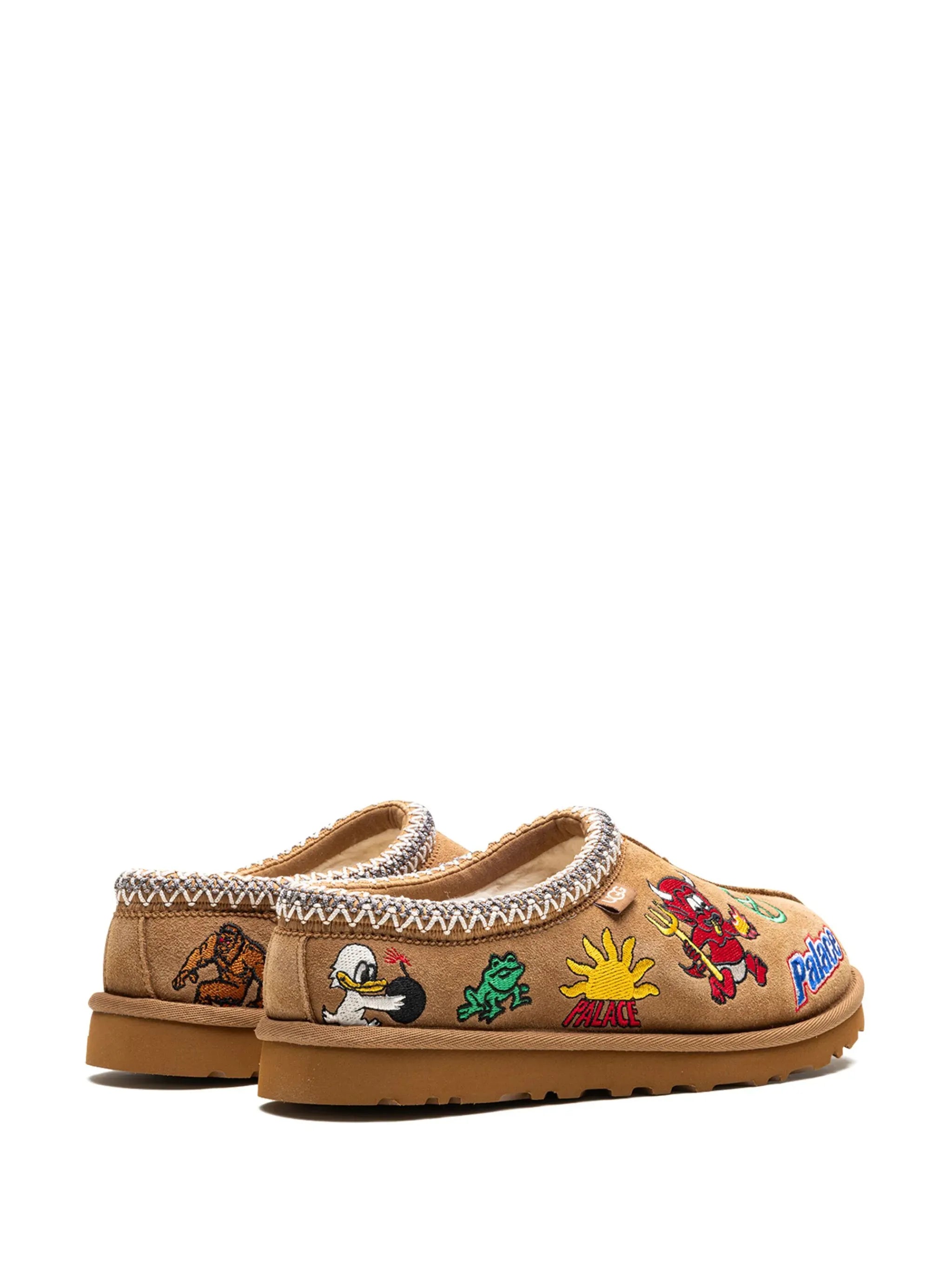 UGG x Palace Tasman "Chestnut" slippers