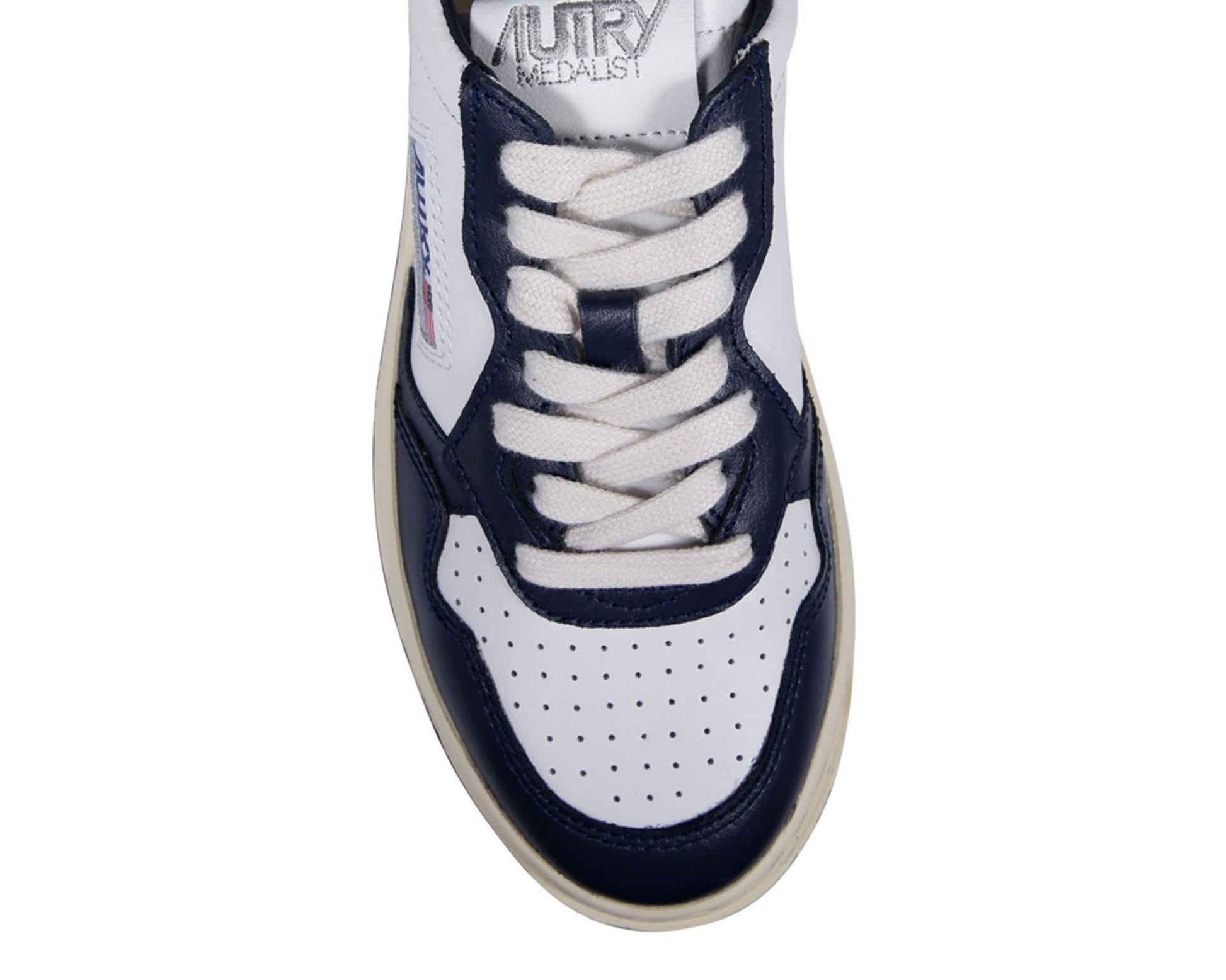 Autry Medalist Bicolor Low-Top Sneakers