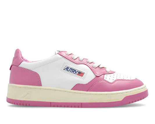 Autry Medalist Bicolor Low-Top Sneakers