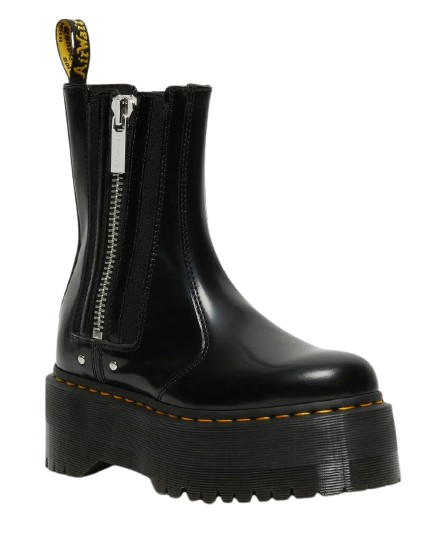 Dr. Martens 2976 Max Leather Platform Chelsea Boots