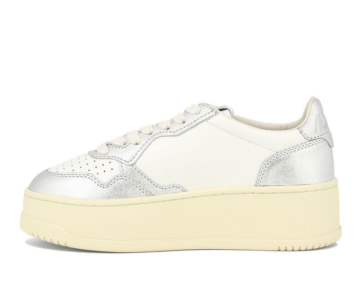 Autry Medalist Logo Embroidered Platform Sneakers
